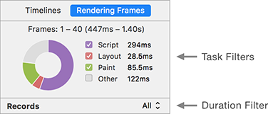 Frame Filtering Options